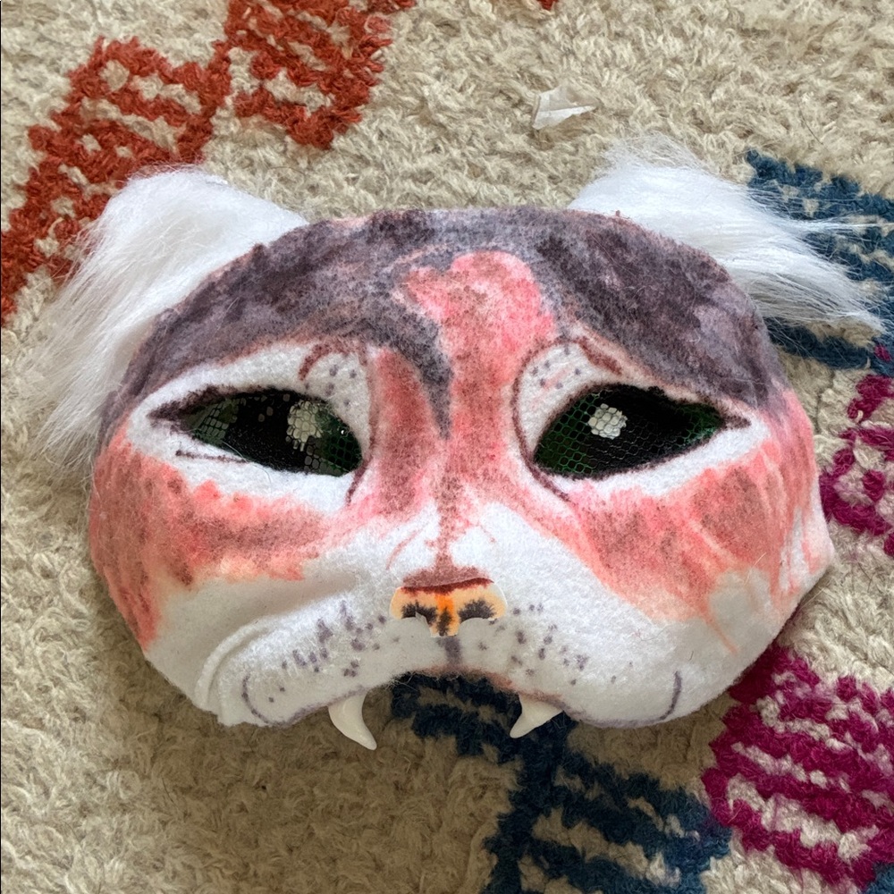 Norwegian forest cat therian mask